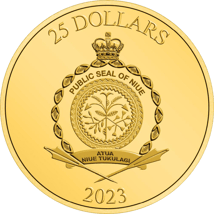 1/4 Unze Gold Marvel Spiderman 2023 PP (Auflage: 500 | Polierte Platte)