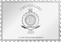 1 oz Silver Snow White 2023 100 Years of Wonder PP (Mintage: 2,023 | Proof)