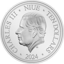 3 Unze Silber Marvel Iron Man 2024 PP (Auflage: 1.000 | coloriert | Polierte Platte)