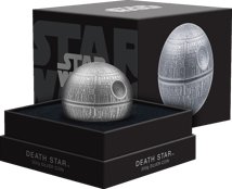 300g Silber Todesstern Star Wars 2024 AF Rund (Auflage: 1.000 | Antik Finish)