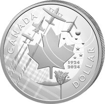 Silber Royal Canadian Air Force 2024 PP (Auflage: 35.000 | Polierte Platte)