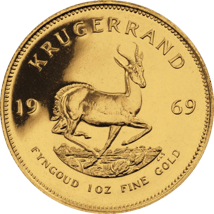 1 Unze Gold Krügerrand 1969 (inkl Etui)