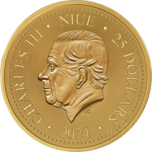 1/10 Unze Gold Niue Phönix 2024 (Auflage: 10.000)