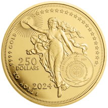 1 Unze Gold Inspirierende Ikonen William Shakespeare 2024 (Auflage: 100)