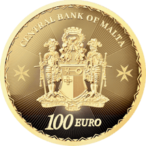 1 Unze Gold Malta 100 Euro Malteserkreuz 2024