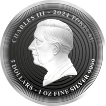 1 Unze Silber Ikone Van Gogh 2024 (Auflage: 90.000 | Prooflike)