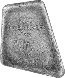 1 oz Silver Bar Runes Collection: Uruz (Mintage: 2,500 | Antique Finish)