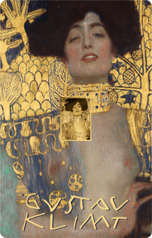 Gold Gustav Klimt Judith Münze