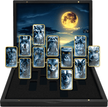 African Animals Set 2024 (Auflage 99 | teilvergoldet)