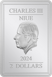 1 Unze Silber Horntail Harry Potter Magische Kreaturen 2023 PP (Auflage: 2.000 | coloriert | Polierte Platte)