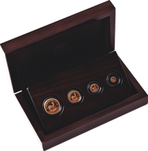 Krügerrand 4 Münzen Fractional Set 2024 PP (Auflage: 150)