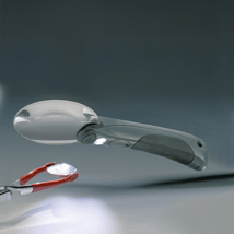 Leuchtlupe 2,5-fach Vergrößerung