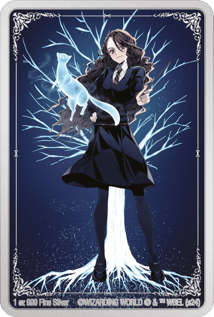1 Unze Silber Harry Potter - Patronus Hermine Granger 2024 (Auflage: 2.000 | Polierte Platte)
