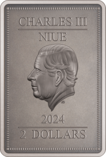 1 Unze Silber Sandman Spider Man Villains 2024 (Auflage: 2.000 | Antik Finish)