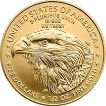 1/2 Unze Gold American Eagle 2025