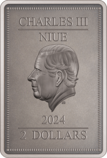 1 Unze Silber Vulture Spider Man Villains 2024 (Auflage: 2.000 | Antik Finish)