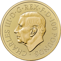 1 Unze Gold The Royal Tudor Beasts Seymour Dragon 2024