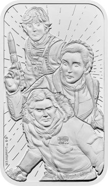 1 Unze Silberbarren Star Wars Light Side (Auflage: 70.000)