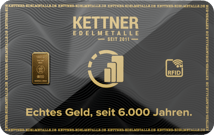 Kettner Gold Krisenschutzkarte (mit RFID Blocker | Etui)