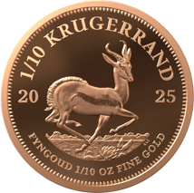 1/10 Unze Gold Krügerrand 2025 PP (Auflage: 1.500 | Polierte Platte)