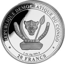 1 Unze Silber Prehistoric Life Utahraptor 2024 (Auflage: 10.000)