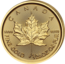 1/20 Unze Gold Maple Leaf 2025