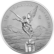 1 kg Silber Mexiko Libertad 2024 (Auflage: 500 | Prooflike)