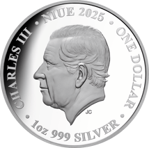 1 Unze Silber Kookaburra 2025 (Auflage: 750 | Privy Mark John Gould | Polierte Platte)