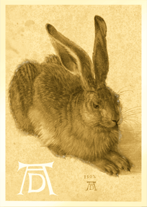 Gold Albrecht Dürer Der Hase Münze (Auflage: 50.000)
