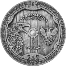 2 Unze Silber Walküre Arnhild 2025 (Auflage: 999 | High Relief | Antik Finish)