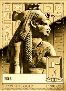 Gold Ägyptische Pharaonen Set