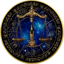 1 Unze Silber Sternzeichen Waage 2025 (Auflage: 100 | teilvergoldet | mit Diamant)