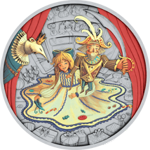 1 Unze Silber Märchen- Der Nussknacker (Auflage: 1.000 | Antik Finish)