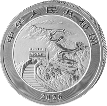 1 Unze Silber Chinesischer Drache 2026