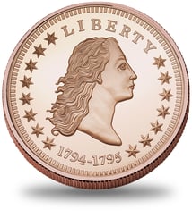 5 Unze Kupfer Flowing Hair Liberty 2026 (Lady Liberty Series | Auflage: 2.500 | Polierte Platte)