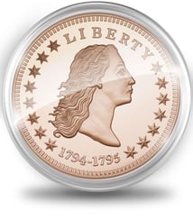 5 Unze Kupfer Flowing Hair Liberty 2026 (Lady Liberty Series | Auflage: 2.500 | Polierte Platte)