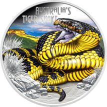 1 Unze Silber Deadly and Dangerous Tigerotter 2025 (Auflage: 2.500 | Polierte Platte)