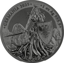 1 Unze Silber Germania 2025 WMF Edition 2025 (Auflage: 500 | Schwarzlichteffekt)