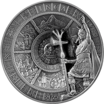 1 kg Silber Inca Empire 2025 (Auflage: 199 | High Relief | Antik Finish)