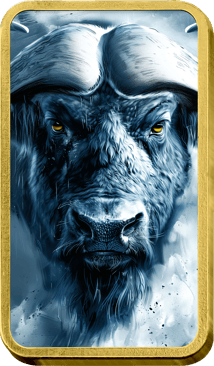 1 Unze Silber African Animals Büffel (Auflage: 50 | teilvergoldet)