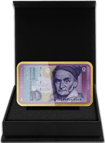 1 Unze Silber 10 DM Schein (Auflage: 100 | teilvergoldet)