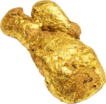 Yukon Gold Nugget (Echte Nuggets 9,81g)