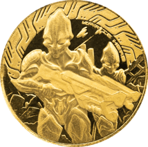 1/10 Unze Gold Samoa Alien 2024 (Auflage: 1.000)