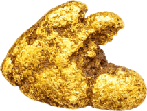 Yukon Gold Nugget (Echte Nuggets 10,56g)