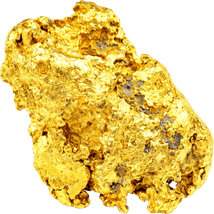 Yukon Gold Nugget (Echte Nuggets 34,53g)