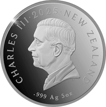 5 Unze Silber Kiwi 2025 (Auflage: 250 | Polierte Platte)