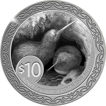 5 Unze Silber Kiwi 2025 (Auflage: 250 | Polierte Platte)