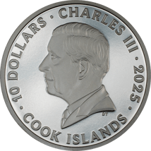 2 Unze Silber Anchor Rough Storms 2025 (Auflage: 999 | High Relief | Black Proof)