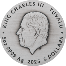 5 Unze Silber Tierkreiszeichen und Göttinnen 2025 (Auflage: 388 | Antik Finish)