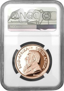 1 Unze Gold Krügerrand Vintage 1967 NGC MS 69 DPL (Prooflike | Auflage: 1.967 | im Slab)